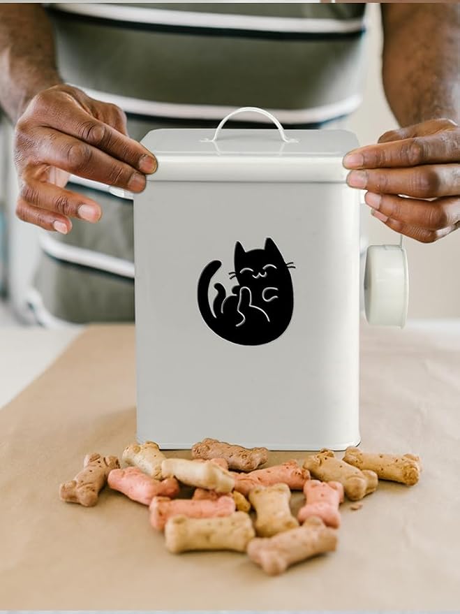 Dog and Cat Food Storage Container 6L, Cute Pet Food Storage Containers - Image 7