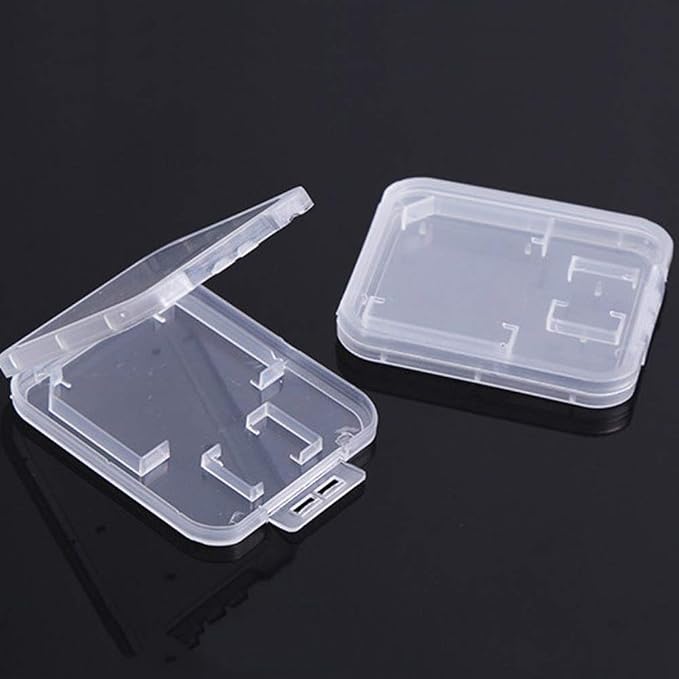 Clear Plastic Memory Card Case Compatible - Image 4