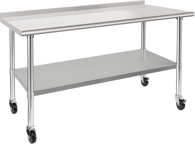HARDURA Stainless Steel Table 30 x 60 Inches by HARDURA