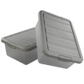 14 Quart Plastic Storage Box, 2 Packs by Ucake