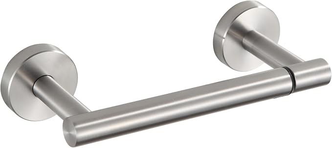 BGL Toilet Paper Holder Brushed Nickel Wall Mount, Brush Nickel Bathroom Toilet by BGL