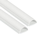 D-Line Half Round Cord Hider, Patented Cable Cover, Hide TV Wall Mount Wires by D-LineUSAinc