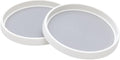 Lazy Susan Organizer, 10 Inch 360 Rotating Tray, 2 Pack