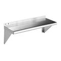 ROCKPOINT Stainless Steel Shelf 10 x 36 Inches 240lb, NSF Metal Commercial by ROCKPOINT