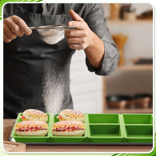 8 Pcs Silicone Tray Dividers Compatible with Harvest Right Freeze Dryer Medium Trays Silicone Food Molds Compatible with Harvest Right Freeze Dryer Accessories Green Food Freezer Tray