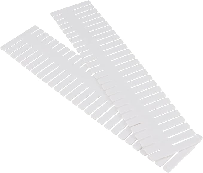 72 Pieces DIY Plastic Grid Drawer Organizer, 12.6 Inch Plastic Grid Drawer - Image 4