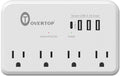 Overtop Wall Outlet Extender Surge Protector by OVERTOP