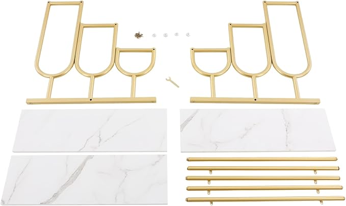 Metal Shoe Handbag Display Stand, 3 Tier Heavy Duty Display Riser Shelf - Image 9