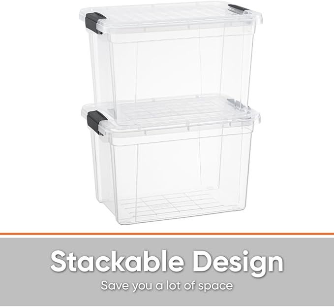 Superio Clear Storage Boxes - Image 4