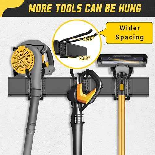 klasit Garage Wall Organizer,21Pack Carries 1200 lbs,Garden Tool Organizer
