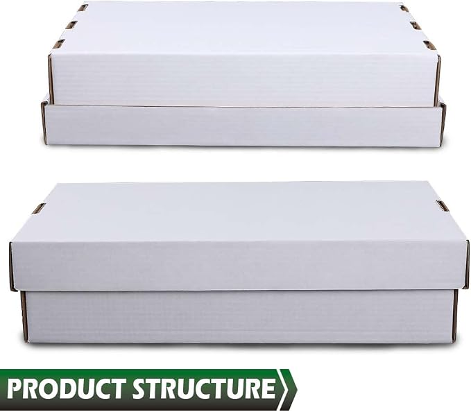 GRAND ORANGE 3000 Count 3 Row Card Storage Box 2 PACK Cardboard Standard - Image 6