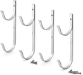 Aquatix Pro Pool Pole Hanger Premium 4pc Aluminium Holder Set, Ideal Hooks by AquatixPro