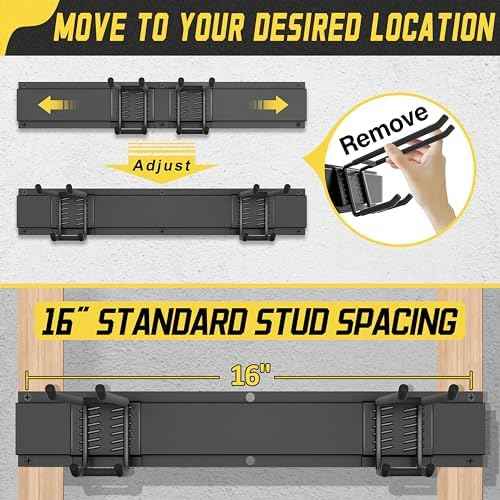 klasit Garage Wall Organizer,21Pack Carries 1200 lbs,Garden Tool Organizer