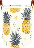 Laundry Baskets 15.7x19.7 Inch Pineapple Tropical Design Collapsible Laundry by Wdesyadms