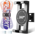 1pc / 2pc Skateboard Decks Wall Mount 360° Rotating Skateboard Wall Hanger, Extending & Floating Display Skateboard Wall Holder Grab & Go Storage Rack,Universal Skate Wall Mount Horizontal Any Angle