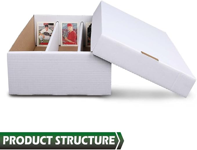 GRAND ORANGE 3000 Count 3 Row Card Storage Box 2 PACK Cardboard Standard - Image 8