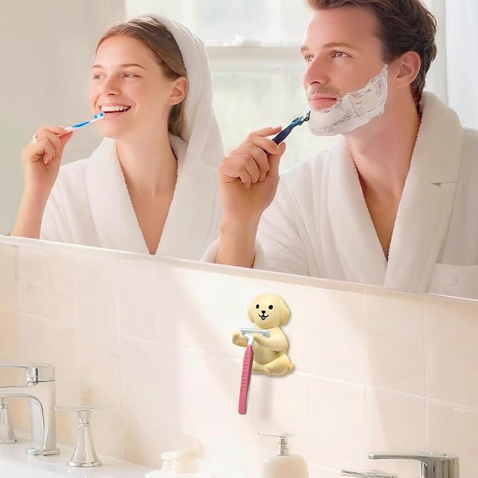 Cute Dog Razor Holder Shower, Cute Gadgets Leg Razor Holder, Relaxing Shower - Image 4