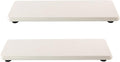2 Pcs Water Absorbing Stone Trays, Kitchen/Bathroom Sink Soap Dish, Diatomite by NiuYichee