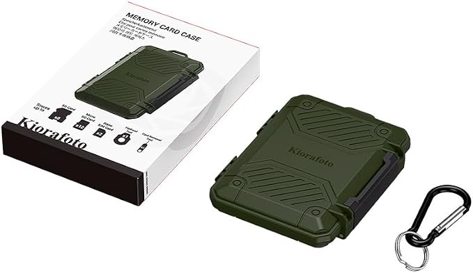 IP67 Waterproof Memory Card Case, Slim Anti-Shock SD TF Card Holder Carrying - Image 9