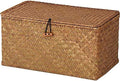 DOKOT Rectangular Handwoven Seagrass Storage Basket by DOKOT