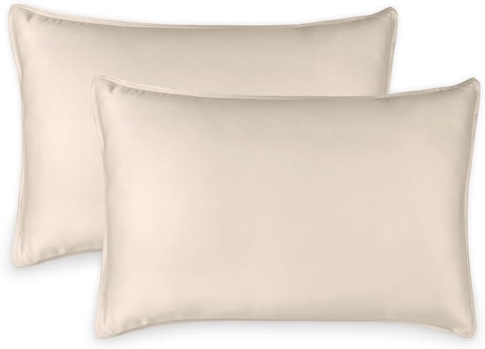 Queen Pillowcases by Pure Bamboo, Genuine 100% Organic Viscose Derived from by PureBamboo