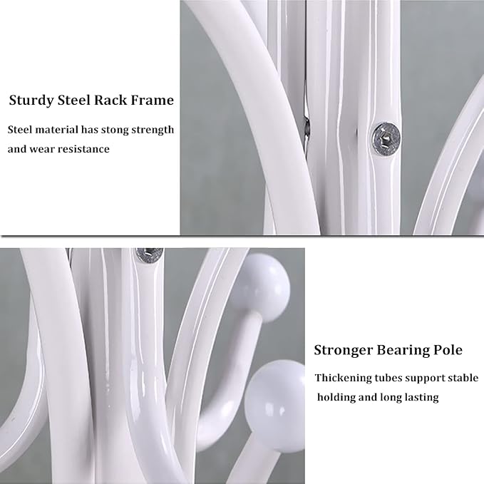 Kertnic Metal Coat Rack Stand - Image 7
