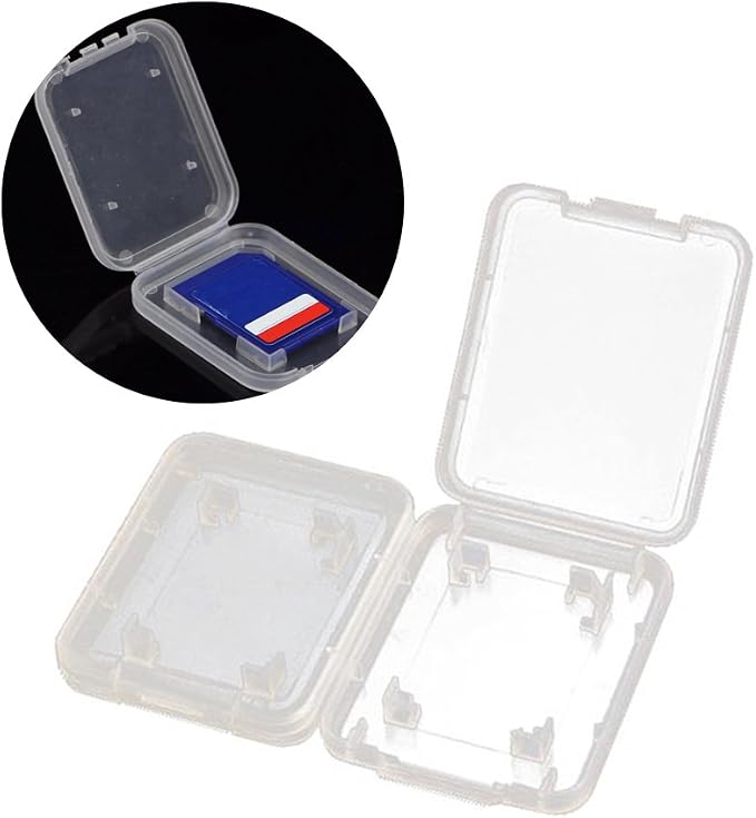 Plastic Memory Card Storage Case Compatible - Image 3