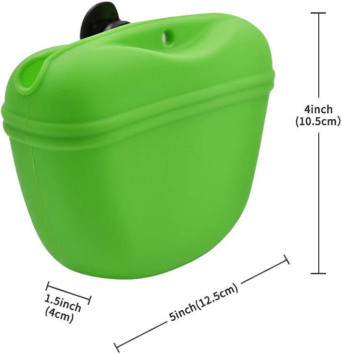 RoyalCare Silicone Dog Treat Pouch-Small Training Bag-Portable Dog Treat Bag - Image 2