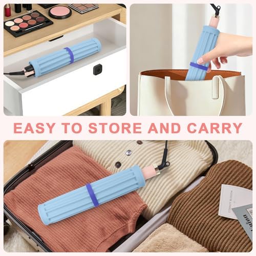 Silicone Heat Resistant Mat for Hair Tools, Oversize, Blue
