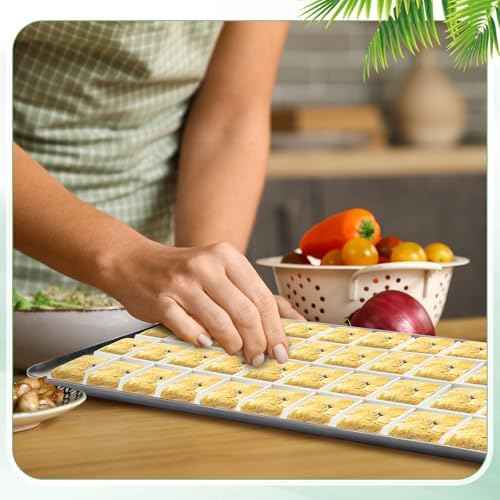 Wonderjune 5 Sets Medium White Freeze Dryer Tray Dividers, Compatible with Harvest Right Freeze Dryer, Candy Tray Dividers Accessories