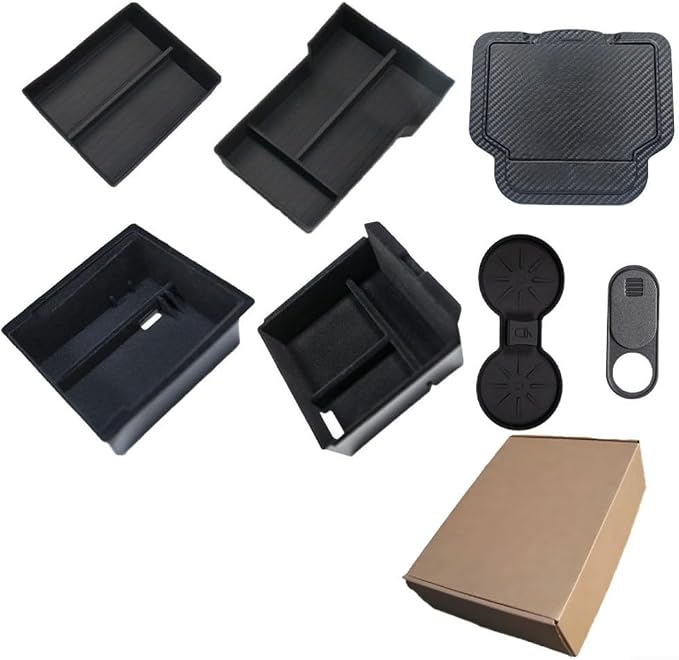 7PCS Center Console Organizer For Tesla For Model 3 2023 2025, Features - Image 8