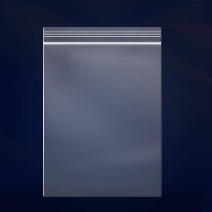 iMailer - 200 Pcs- 14" x 20" Large Clear Reclosable 2 Mil Zip Bags- 2 Gallon by iMailer