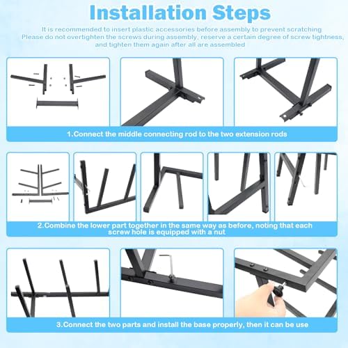 Steel Skateboard Rack Floor Stand, 3-Layer Skateboard Holder,Snowboard Storage Rack, Skateboard Holder Floor for Deck,Longboard,Snowboard, Standard Skateboards, Mini Cruiser Skateboard
