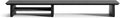 Raico Desk Cockpit Shelf Monitor Stand System Dual Screen Setup Wood Large Desk by RAICO