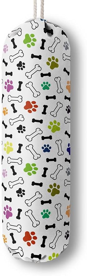 Dog Pattern Grocery Bags Holder & Organizer by HiLus