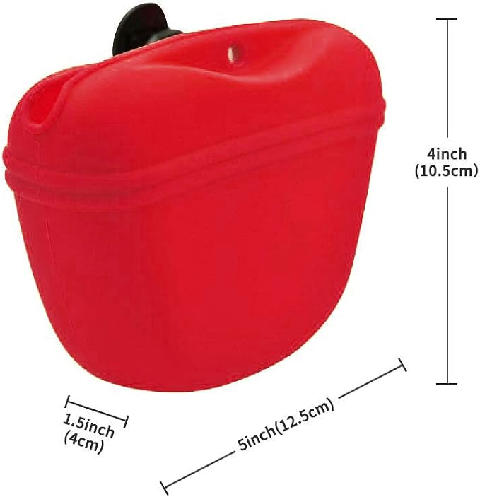 RoyalCare Silicone Dog Treat Pouch-Small Training Bag-Portable Dog Treat Bag - Image 2