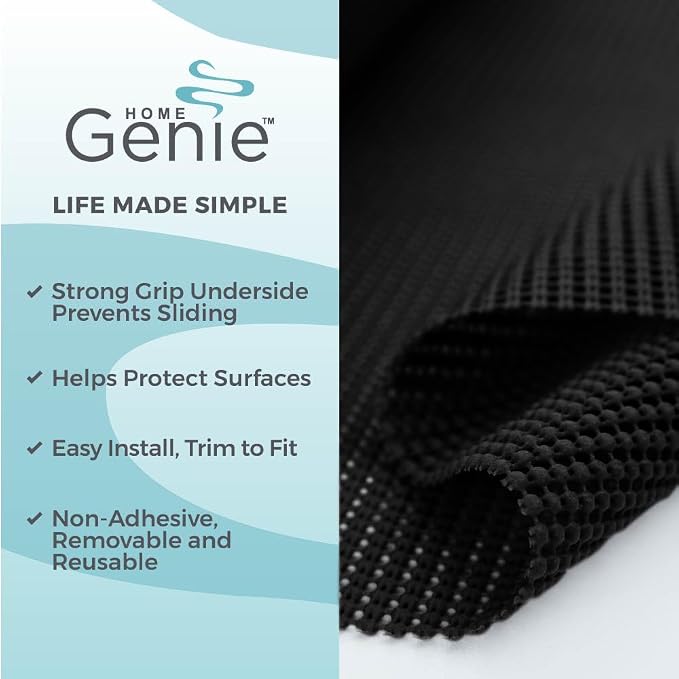 HOME GENIE Shelf Drawer and Cabinet Liner, Durable - Image 2