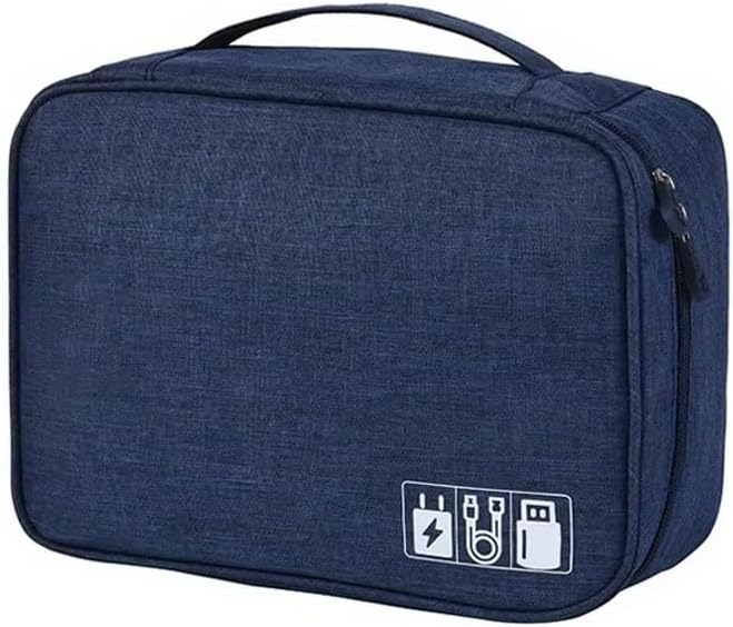 Travel Cable Organizer Bag for Electronics Accessories Portable Tech Carrying by Unknown
