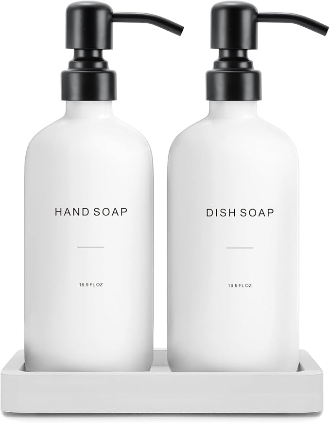 Kitchen Soap Dispenser Set by PrusWaso