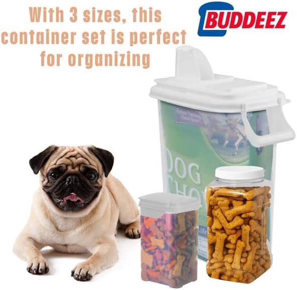 Buddeez Pet Food Storage Solution - 32QT - Image 5