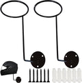 TIHOOD 2PCS Helmet Hanger Helmet Holder Rack Wall Mounted Hook by Tihood