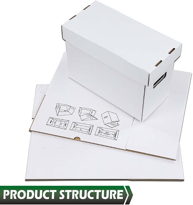 GRAND ORANGE 3 Pack Comic Book Storage Box - Image 9
