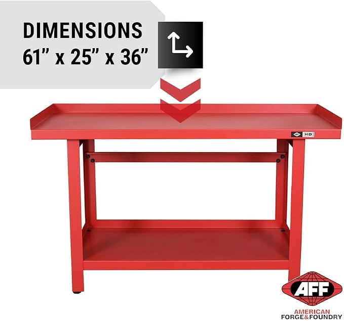 AFF 3990 Heavy-Duty Workbench, 300 lb Capacity - Image 5
