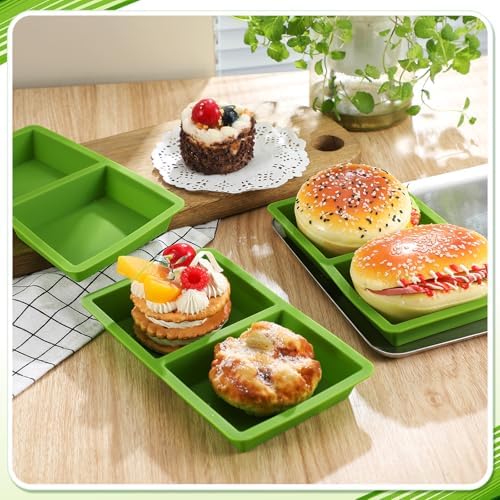8 Pcs Silicone Tray Dividers Compatible with Harvest Right Freeze Dryer Medium Trays Silicone Food Molds Compatible with Harvest Right Freeze Dryer Accessories Green Food Freezer Tray