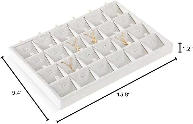 Necklace Display Tray, Velvet Jewelry Organizer, Premium Pendant Display - Image 7