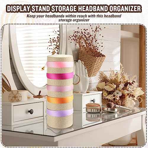 Geetery 2 Pcs Vertical Headband Holder Organizer Hairband Display