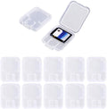 Clear Plastic Memory Card Case Compatible by SteelFever