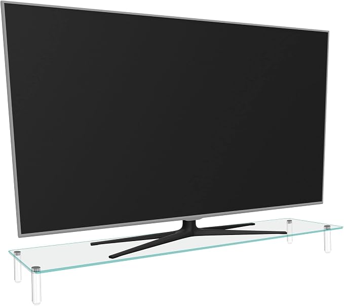 Kantek Extra-Wide Glass Monitor Riser - Image 8