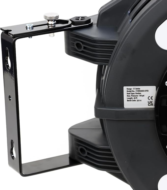 Macnaught C1 Series Retractable Garden Hose Reel, 40 Ft Water Hose Reel Heavy - Image 3