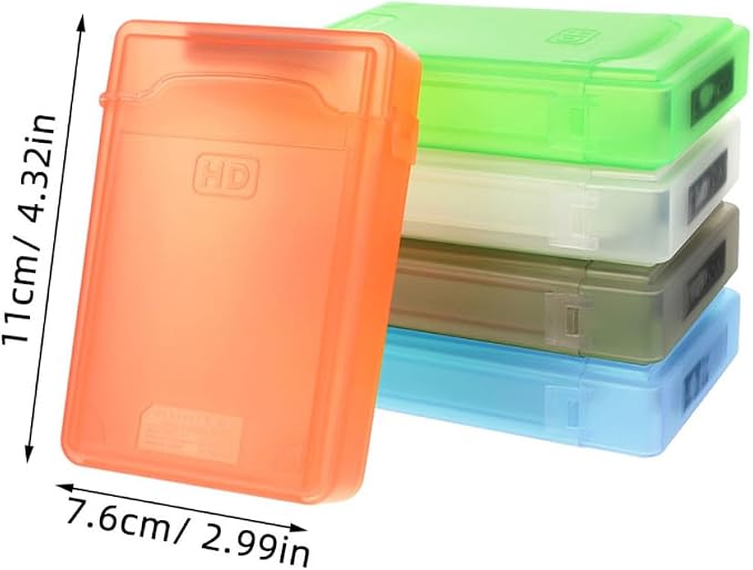 BESPORTBLE 5pcs Shock-Resistant Storage Cases - Image 2